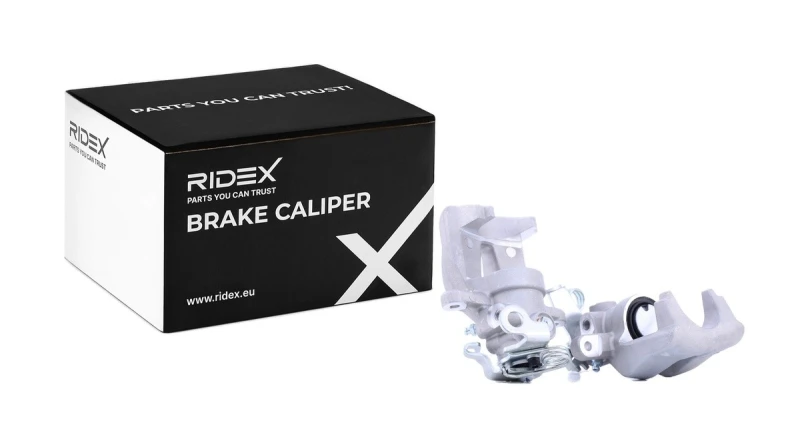 Image of RIDEX 78B1660 Brake caliper Rear Axle, without holder Aluminium Brake Caliper (78)
