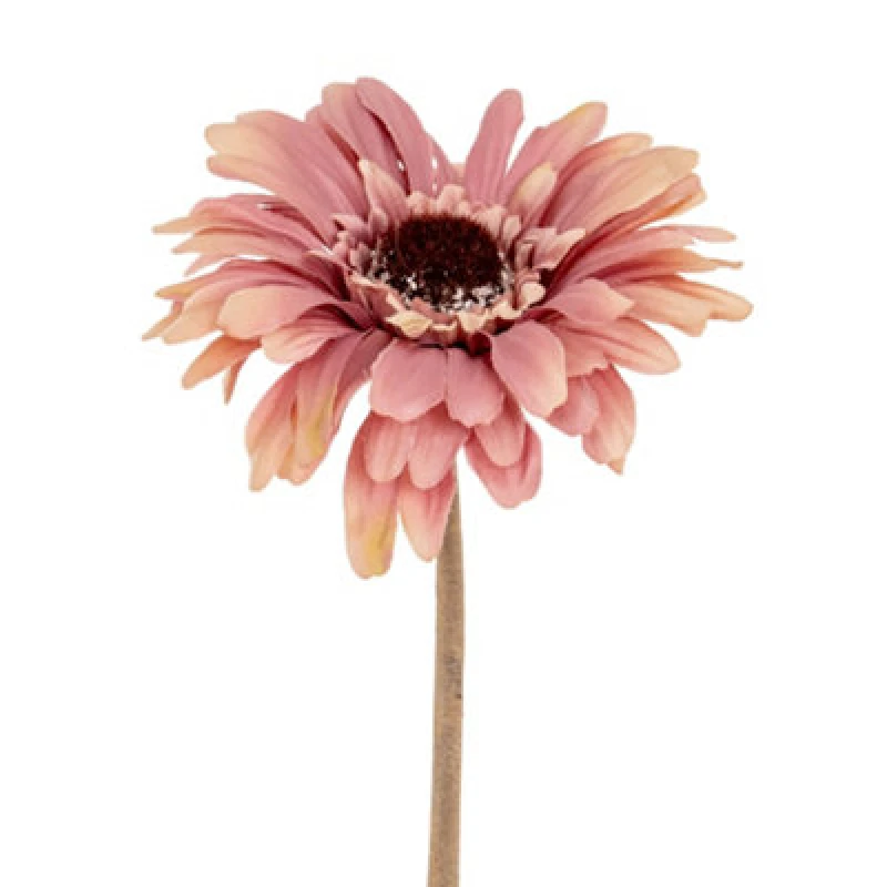Image of Hill Interiors Soft Gerbera Gerbera Artificial Flower Pink (One Size)