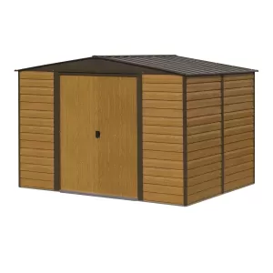 Image of Rowlinson Woodvale 10ft x 12ft Metal Apex Garden Shed