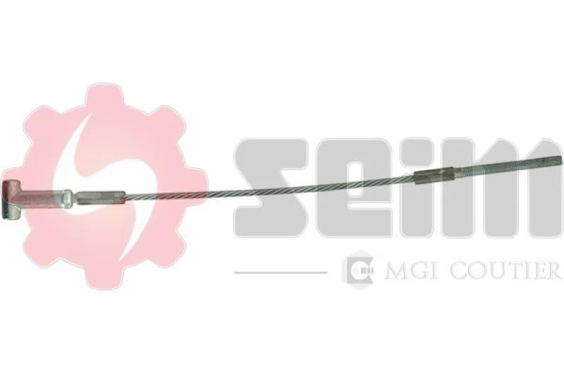 Image of Handbrake cable SEIM 653298