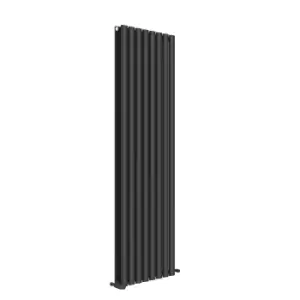 image of VURTU2 Vertical Double Panel Radiator 1600mm x 480mm - Anthracite