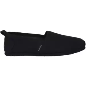 SoulCal Long Beach Mens Canvas Slip Ons - Black