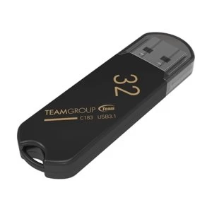 Image of Team C183 32GB USB 3.1 Black USB Flash Drive