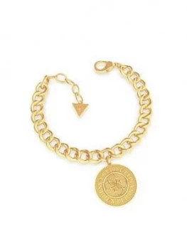 Image of Guess Coin Chain Bracelet