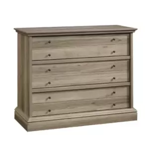 Image of Teknik Barrister Home 3-Drawer Chest - Oak