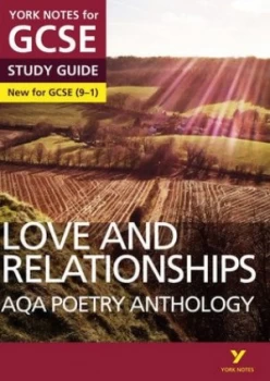 Image of Aqa Poetry Anthology. Love and Relationships by Mary Green Book