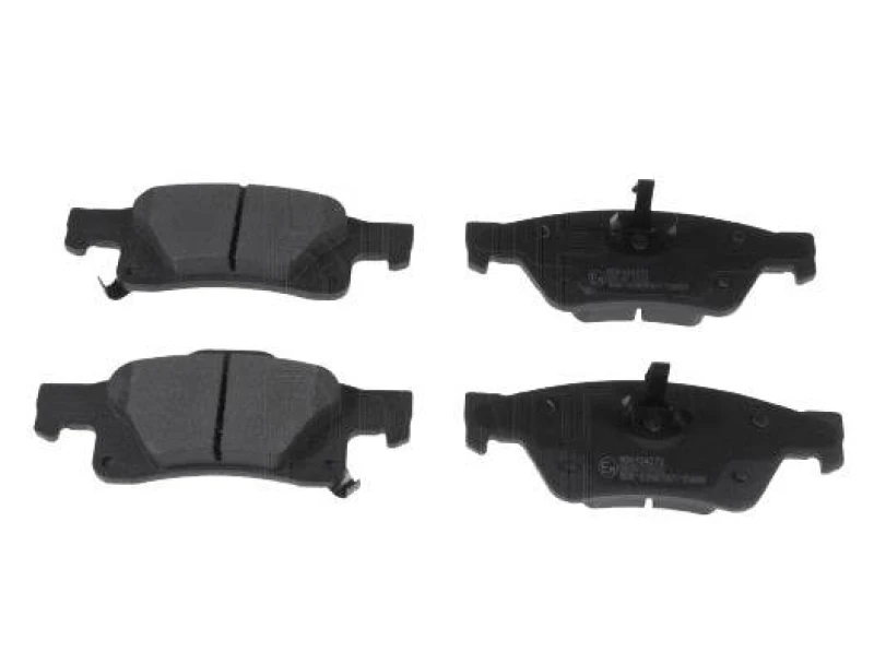 Image of Blue PRINT ADA104272 Brake pad set Rear Axle, with acoustic wear warning, with piston clip Brake Pad Set,disc brake (402)