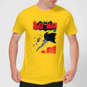 image of Batman Batman Issue Number One Mens T-Shirt - Yellow - L - Yellow