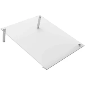 Image of Nobo A4 Transparent Acrylic Slanted Desktop Notepad, clear