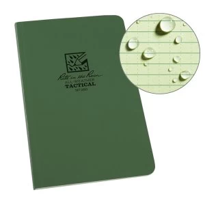 image of Rite In The Rain Field Book Side Bound Field Flex Cover 4.5 x 7" Green