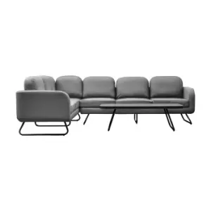 Image of Gallery Interiors Anika Garden Corner Lounge Set in Slate