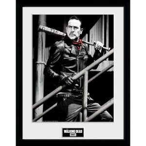 image of The Walking Dead Negan Stairs Collector Print