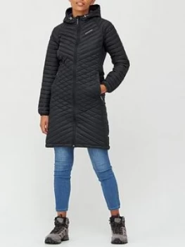 Image of Craghoppers Expolite Insulated Long Coat - Black, Size 8, Women