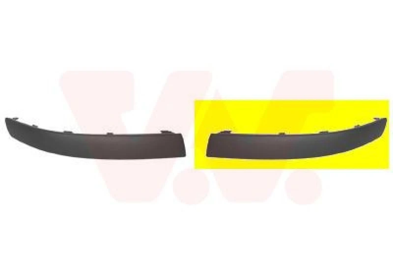 Image of VAN WEZEL Bumper cover VAN WEZEL 5837583