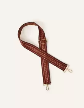 Image of Accessorize Womens Aztec Bag Strap, Size: 5x135cm