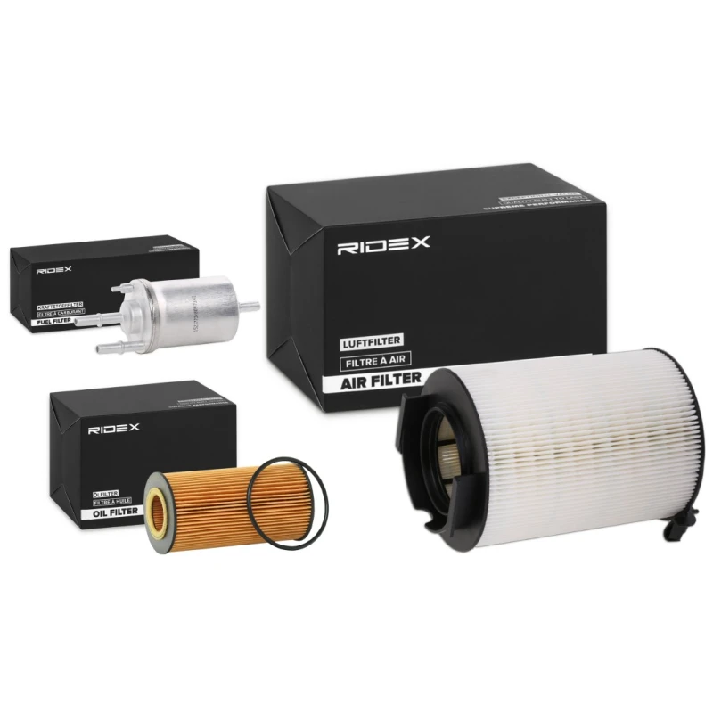 Image of RIDEX 4055F22784 Filter Set with gasket/seal Filter Set (4055)