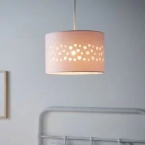 Image of Eliora Pink Heart Lamp Shade (D)30Cm