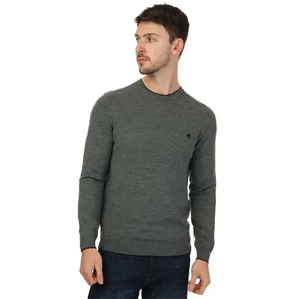 image of Timberland Nissitissit River Merino Wool Sweater - Grey S