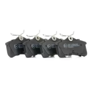 Image of RIDEX Brake pad set TOYOTA 402B0284 0446602010,0446602060,0446620130 446602010,446602060,446620130