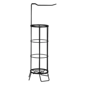 Image of Premier Housewares Toilet Roll Holder - Black