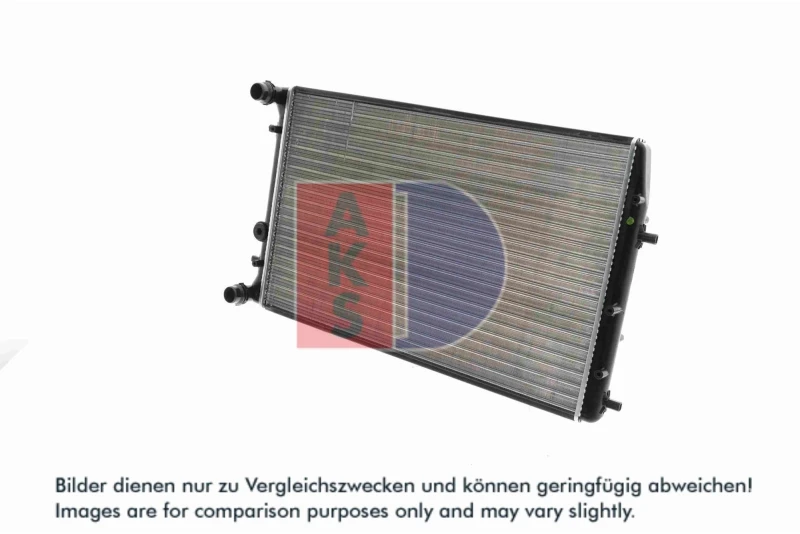 Image of AKS DASIS 491130N Engine radiator Aluminium, Mechanically jointed cooling fins Radiator,engine cooling (470)