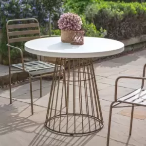 Image of Rennes Bistro Table Gold