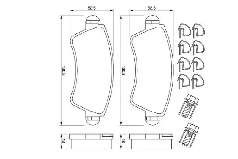 Image of Alternator Bosch 1 986 A01 242