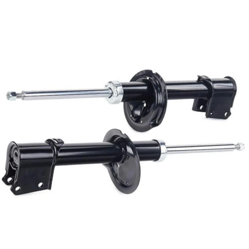 Image of RIDEX 854S18571 Shock absorber Front Axle, Oil Pressure, Twin-Tube, Suspension Strut, Top pin Shock Absorber (854)