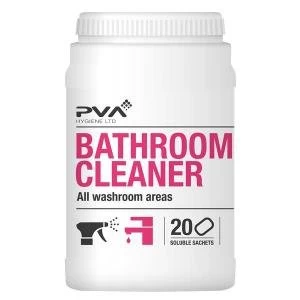 Image of PVA Bathroom & Limescale Cleaner Sachets Ref 4018025 Pack 20
