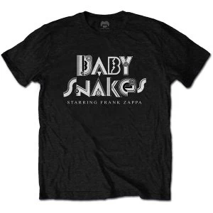 Frank Zappa - Baby Snakes Unisex XXX-Large T-Shirt - Black