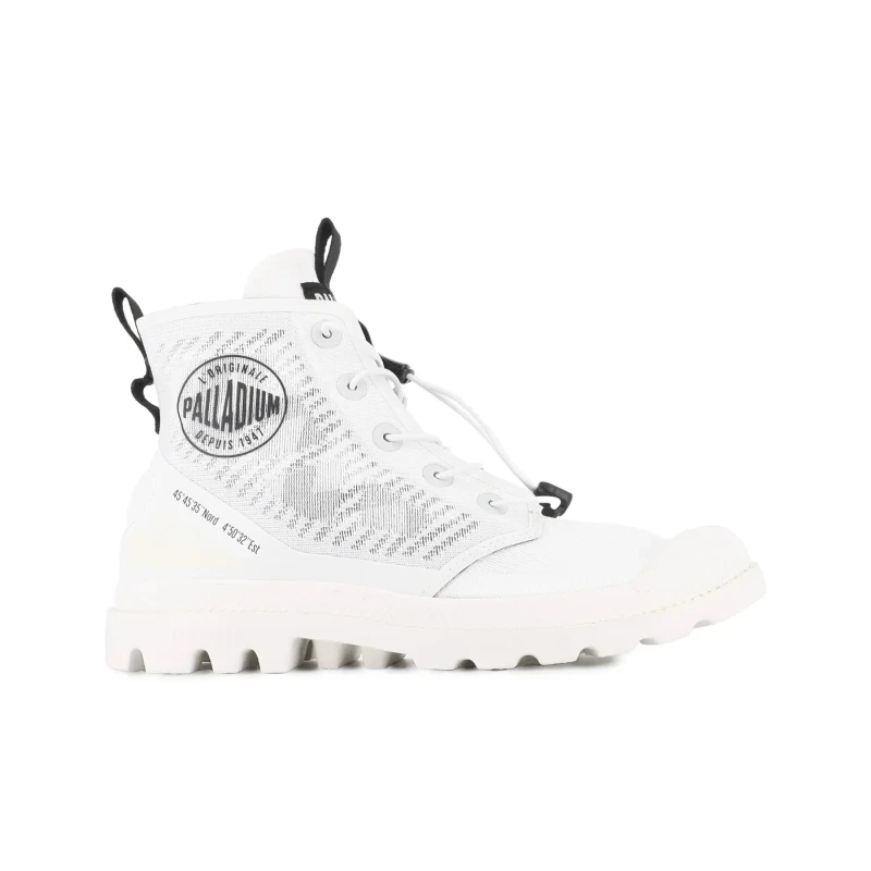 Image of Palladium Boots Unisex PAMPA LITE TRAVEL VT STAR WHITE
