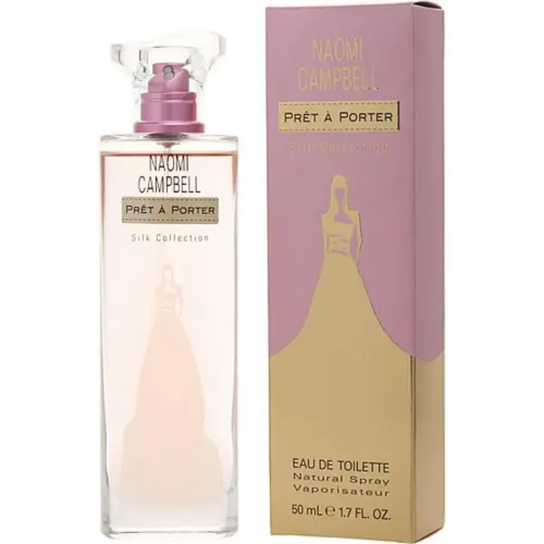 Image of Naomi Campbell Pret a Porter Silk Collection Eau de Toilette For Her 50ml