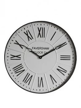Image of Gallery Burnett Wall Clock - White