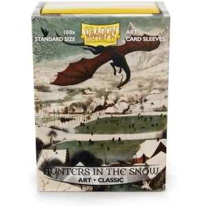 image of Dragon Shield - Hunters In The Snow Classic Art Sleeves - 100 Sleeves