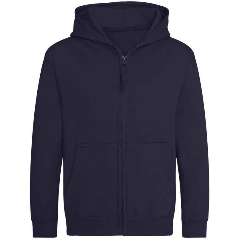 Image of Awdis Zoodie boys's Children's sweatshirt in Blue