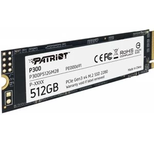 image of Patriot Memory P300 512GB NVMe SSD Drive