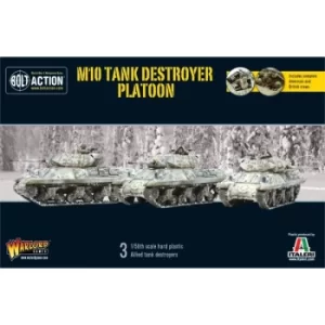 Image of US M10 Tank Destroyer Platoon