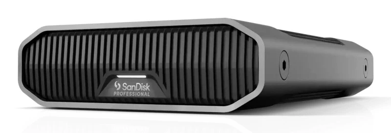 Image of SanDisk SanDisk G-DRIVE external hard drive 26 TB 7200 RPM USB Type-C 3.2 Gen 2 (3.1 Gen 2) Stainless steel SDPHF1A-026T-MBAAD