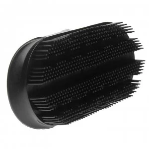 Roma Plastic Sarvis Curry Comb - Black