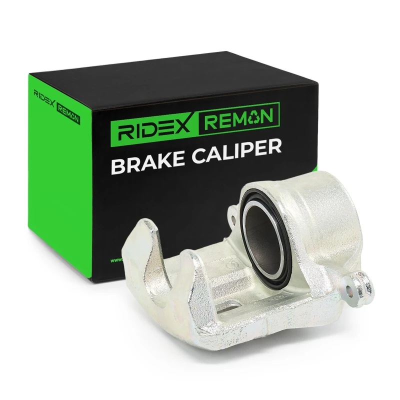Image of RIDEX REMAN 78B1305R Brake caliper Front Axle Grey Cast Iron Brake Caliper (78)