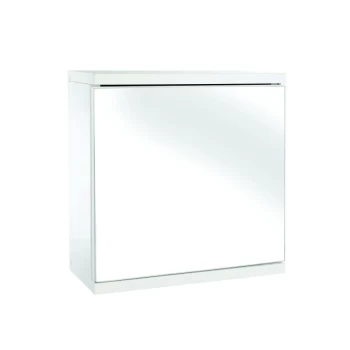 Image of Croydex - Simplicity Single Door Mirror Cabinet White - WC257122