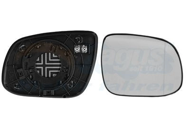 Image of VAN WEZEL Wing mirror glass VAN WEZEL 8355838