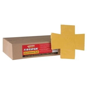 Image of Everbuild Firespan Intumescent Double Socket Pad (Box 20)