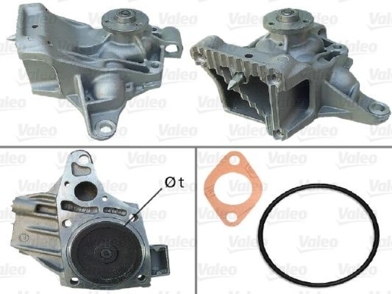 Image of Water pump VALEO 506784