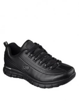 image of Skechers Workwear Sure Track Trickel Ec Trainer - Black