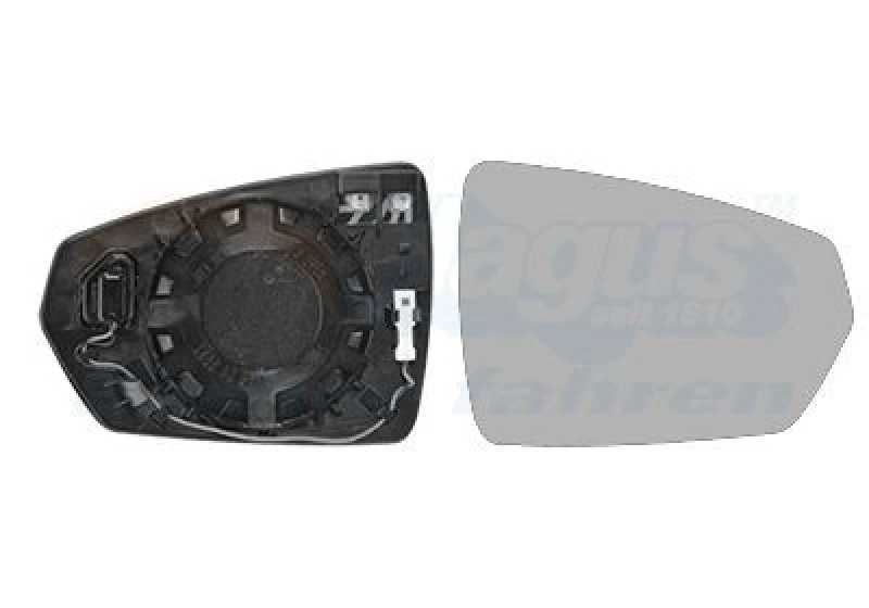Image of VAN WEZEL Wing mirror glass VAN WEZEL 5751838
