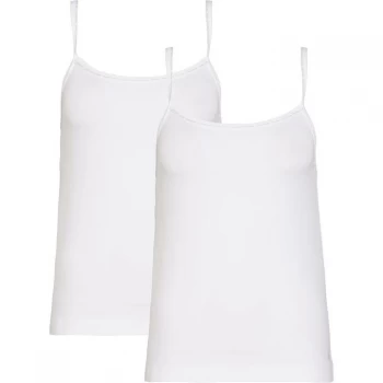 Image of Calvin Klein Camisole 2PK - White
