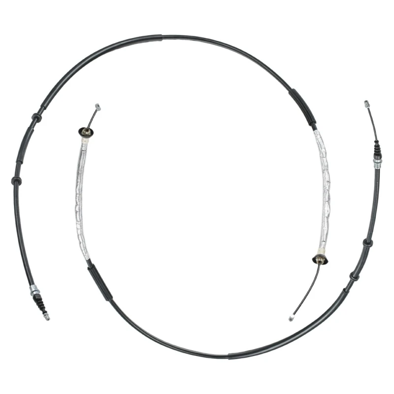 Image of RIDEX 124C1236 Brake Cable Rear, 1780/1590+1640/1450mm Cable,parking brake (124)