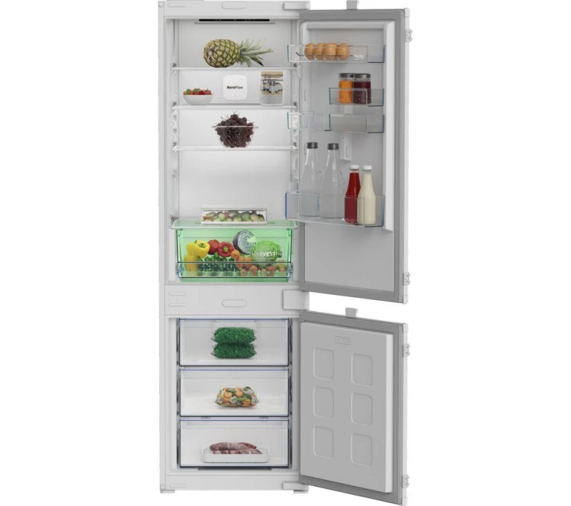 Image of BEKO HarvestFresh BCNAD473V Integrated 70/30 Fridge Freezer - Sliding Hinge 8690842782060