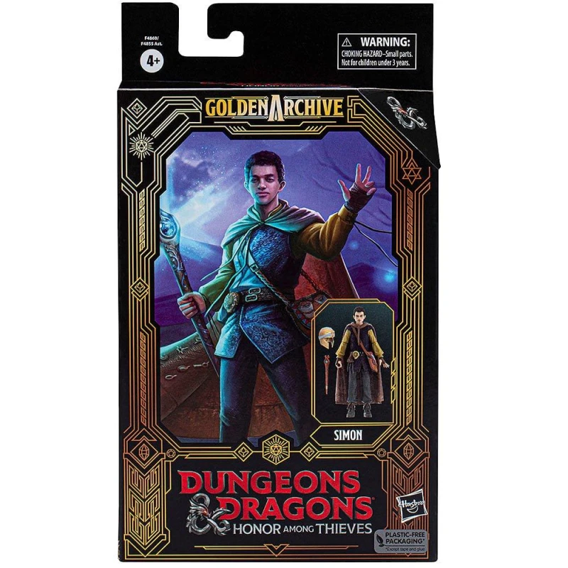 Image of Dungeons & Dragons Honor Among Thieves Golden Archive Simon, 6" Scale